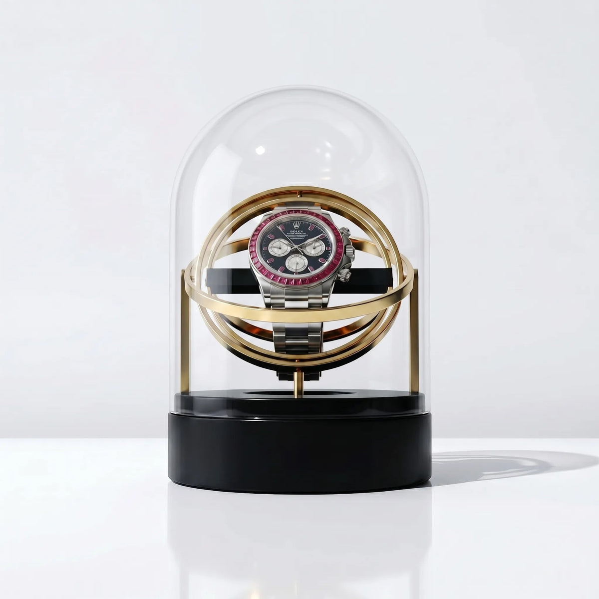 Gyroscopic Watch Winder – Celestial Radiance