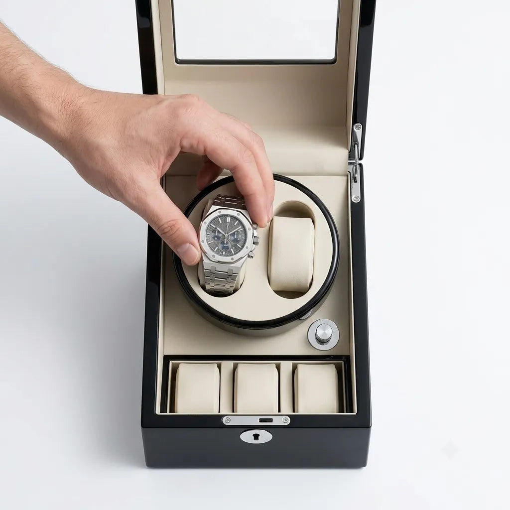 Watch Winder Box – Alpine Purple