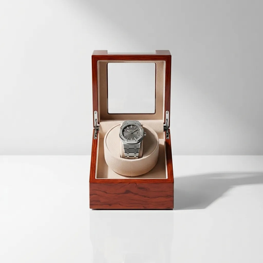 Lacquered Watch Winder – Crystal Onyx I