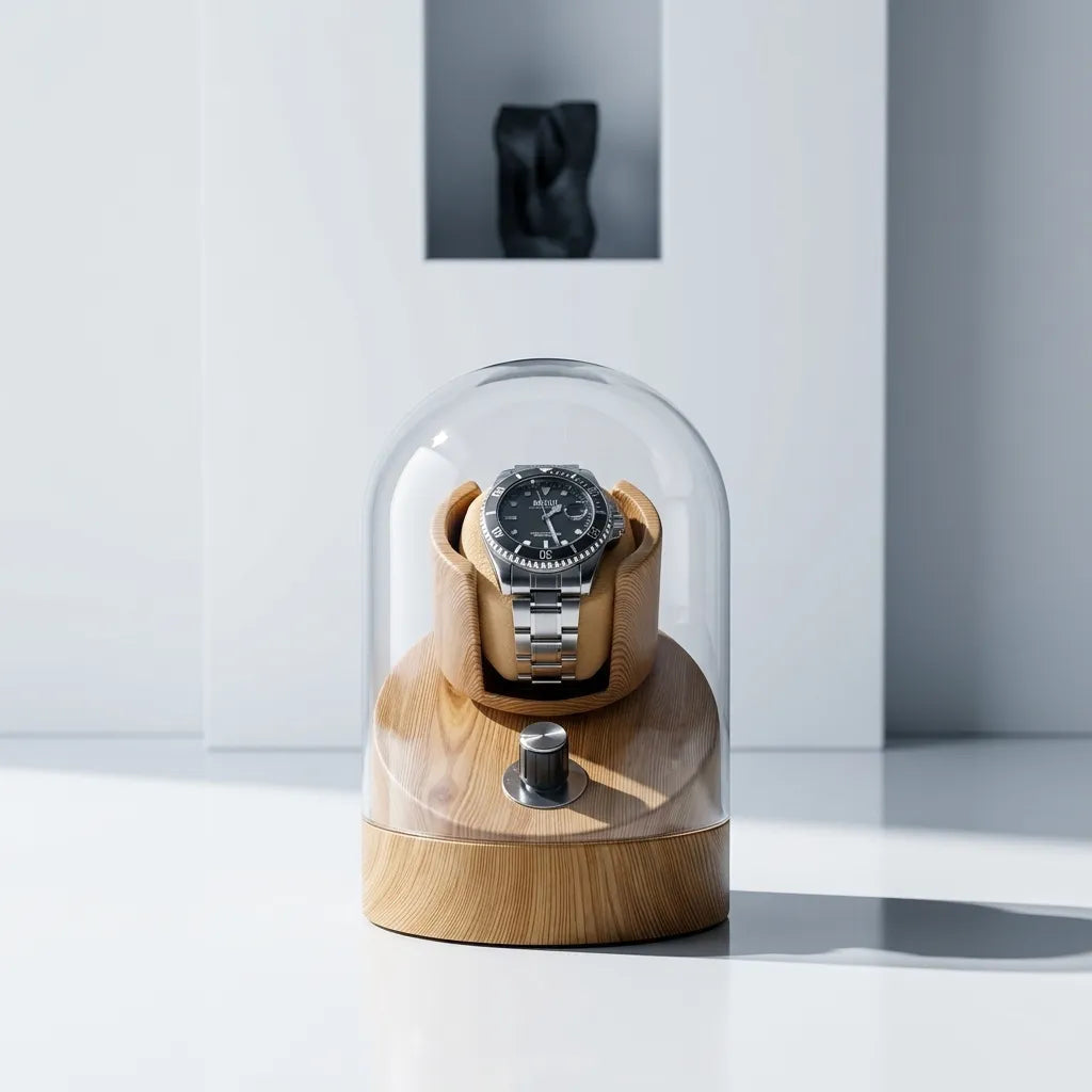 Glass Dome Watch Winder – Heritage Dome I