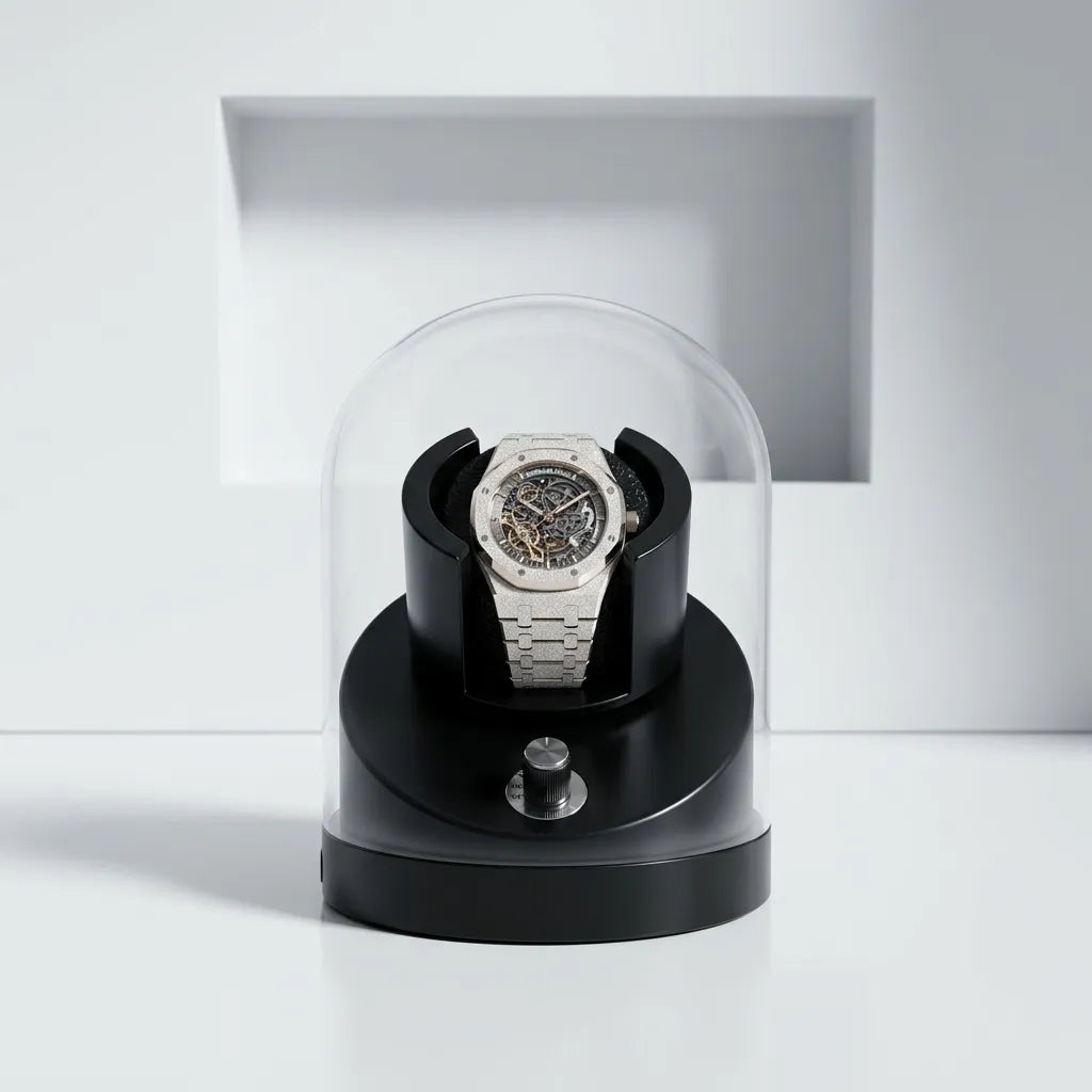 Glass Dome Watch Winder – Heritage Dome I