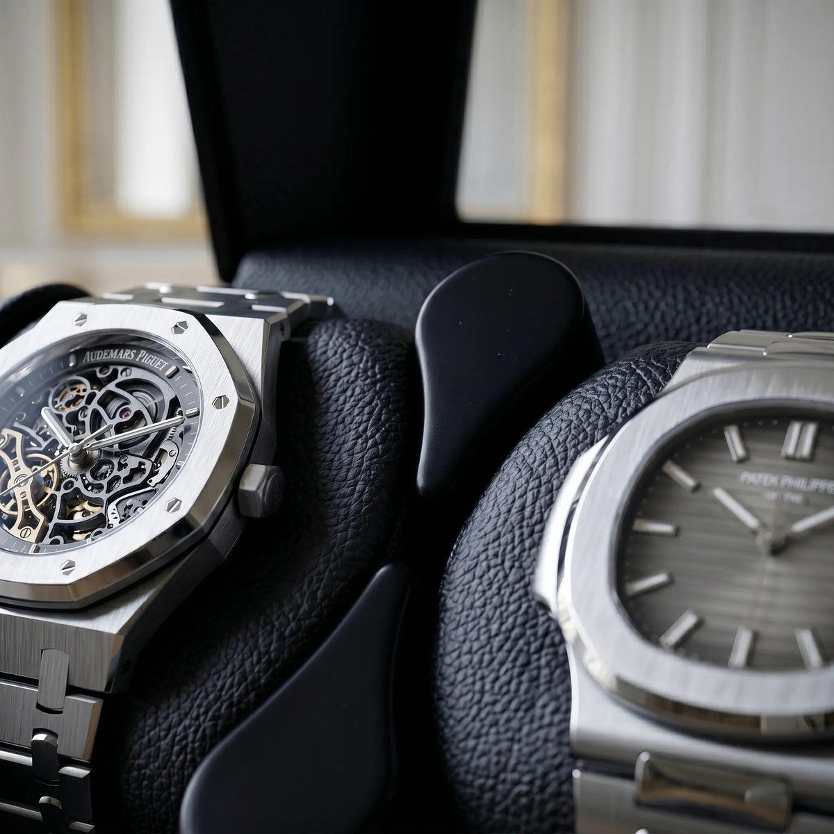 Lacquered Watch Winder – Crystal Onyx II