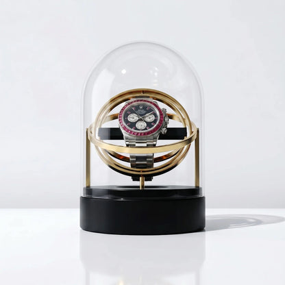 Gyroscopic Watch Winder – Celestial Radiance