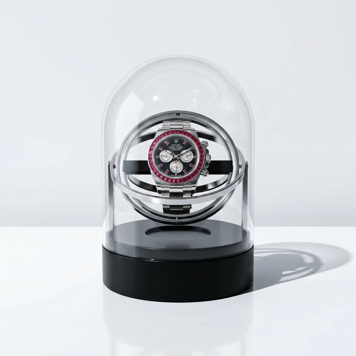 Gyroscopic Watch Winder – Celestial Radiance