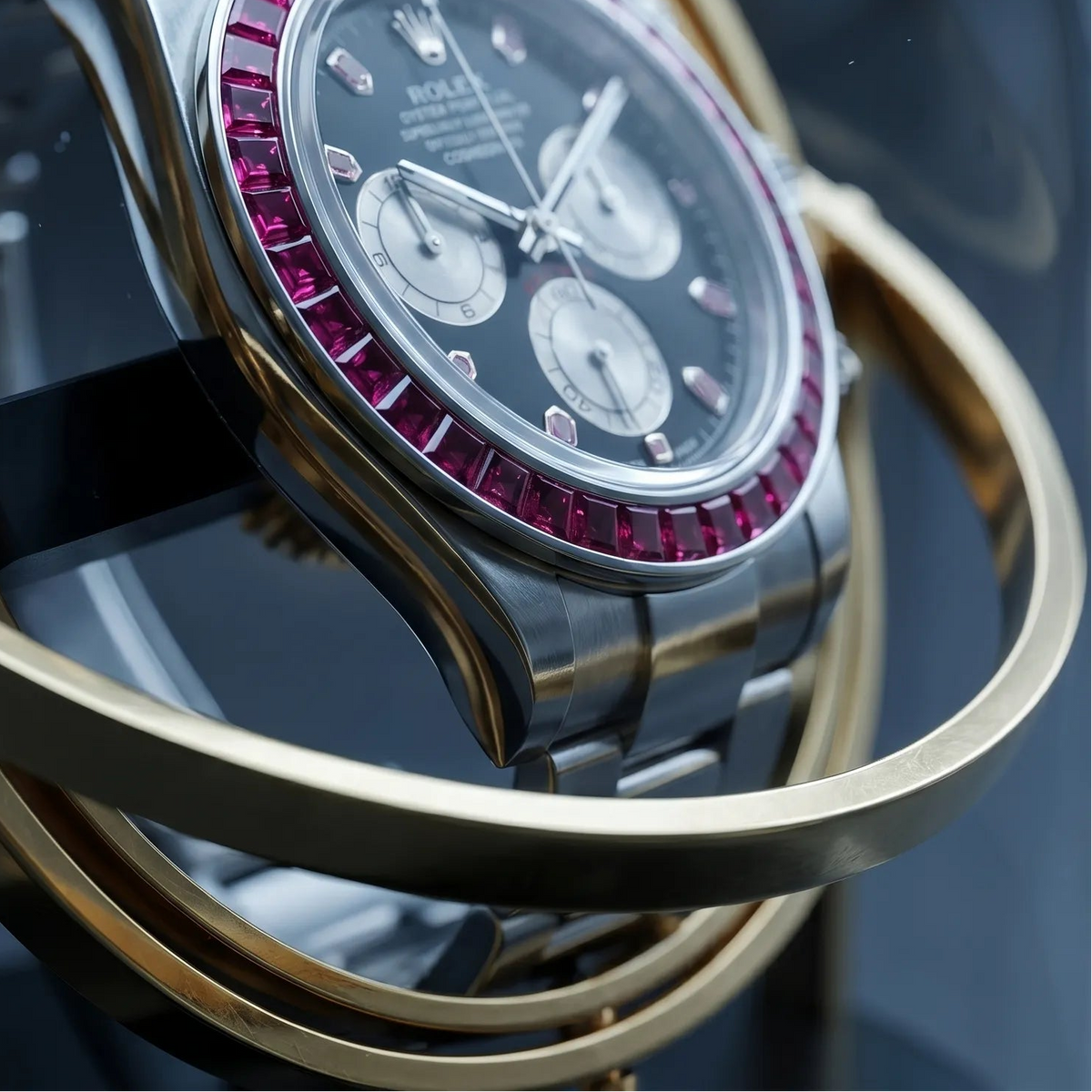 Gyroscopic Watch Winder – Celestial Radiance