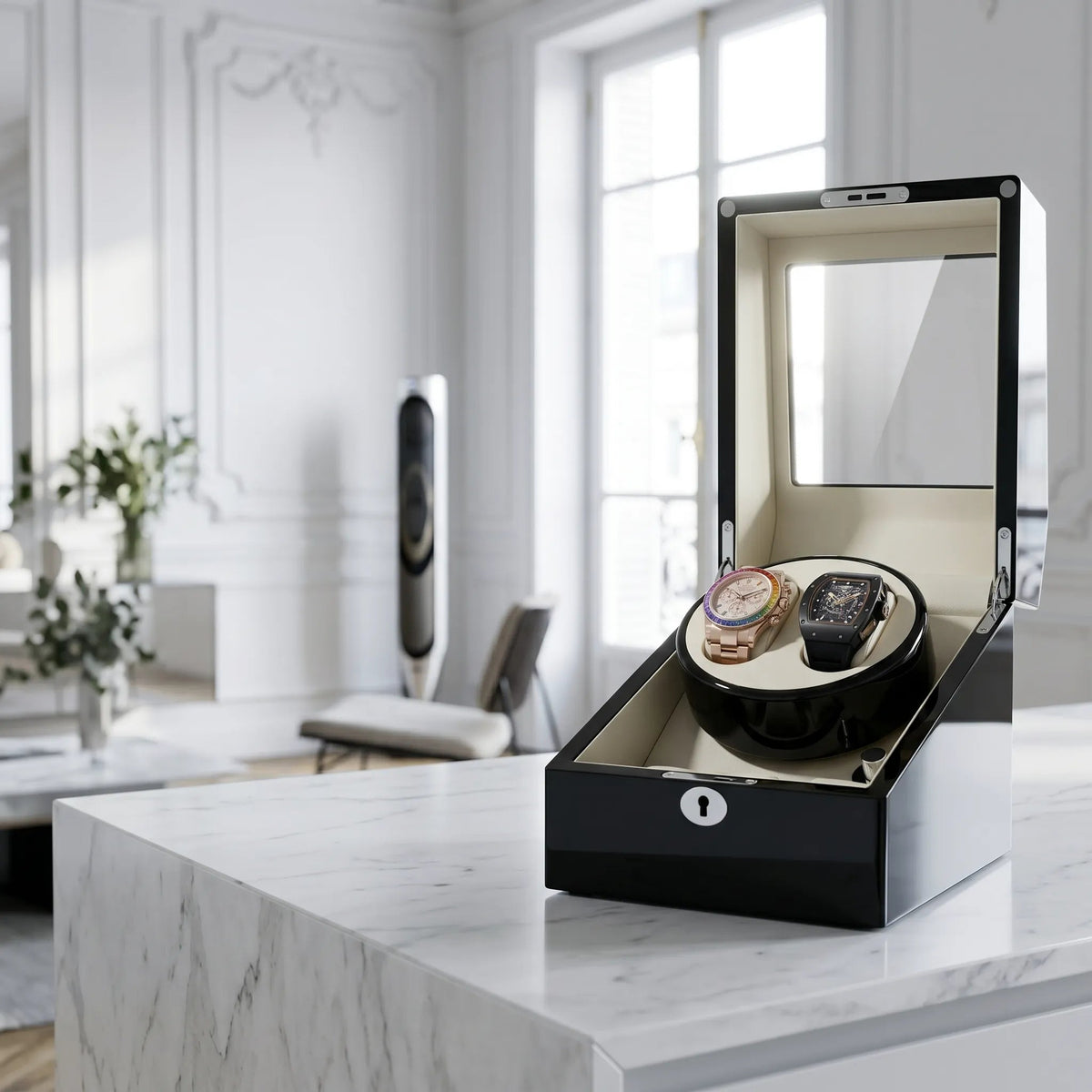 Watch Winder Box – Alpine Purple