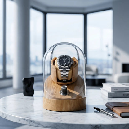 Glass Dome Watch Winder – Heritage Dome I