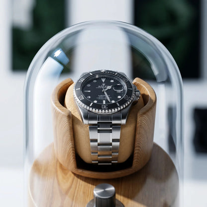 Glass Dome Watch Winder – Heritage Dome I