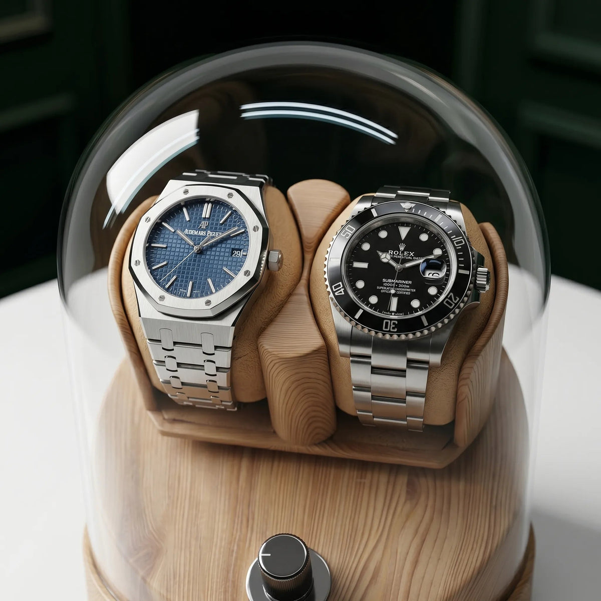Watch Winder Under Glass – Heritage II