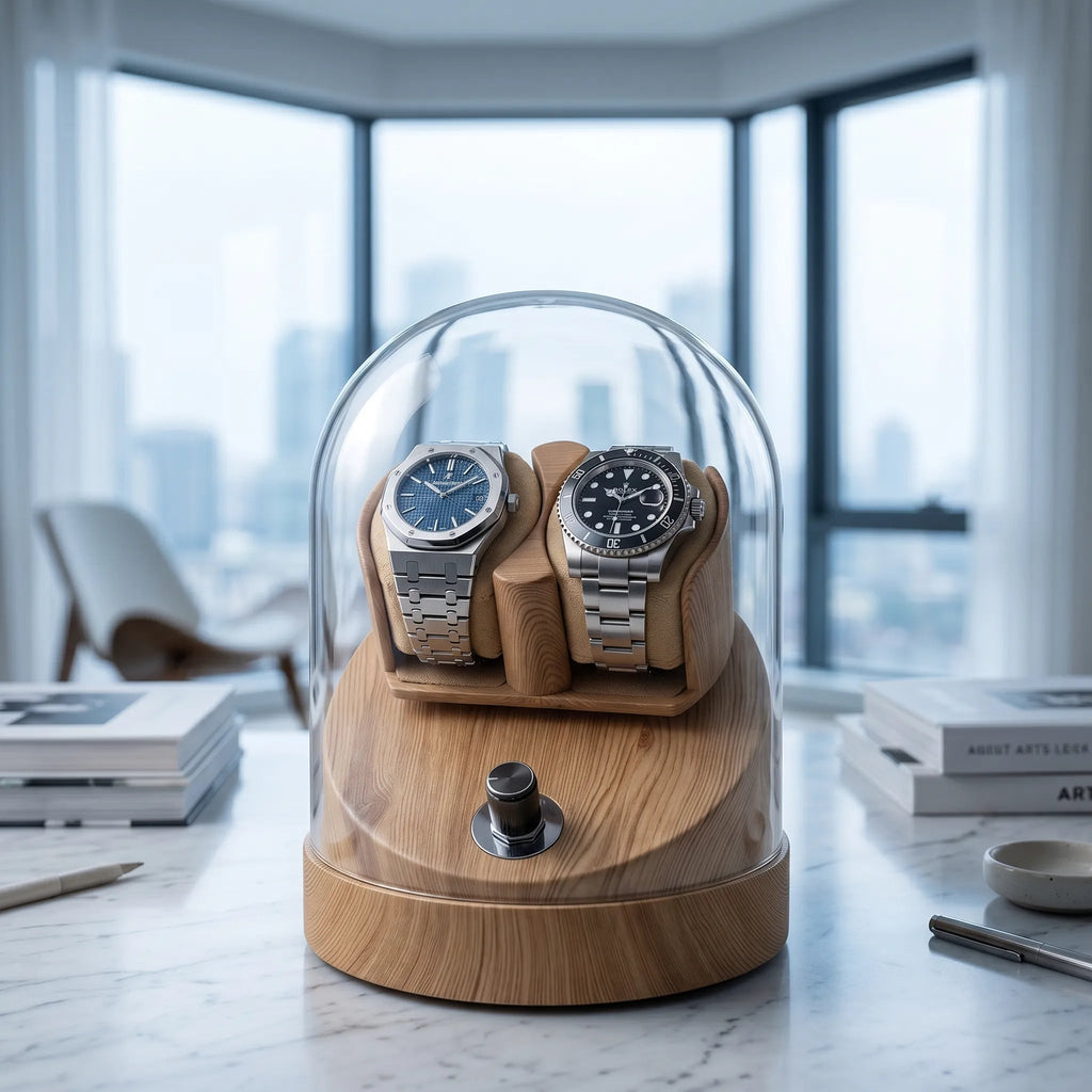 Watch Winder Under Glass – Heritage II