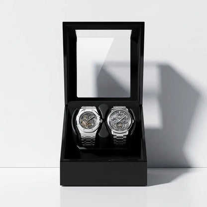 Lacquered Watch Winder – Crystal Onyx II