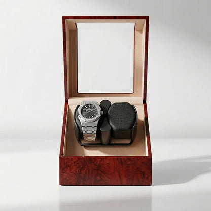 Lacquered Watch Winder – Crystal Onyx II