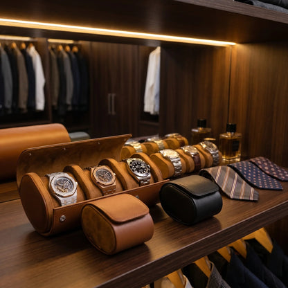 Leather Watch Case – The Voyager II