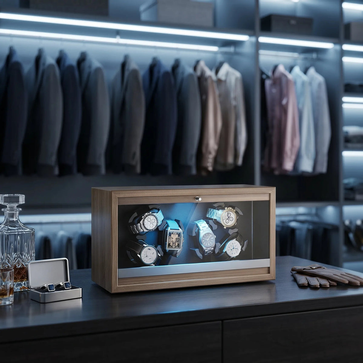 LED Watch Winder – Trilogy VI